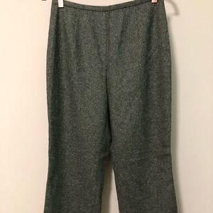 Wool tweed pants